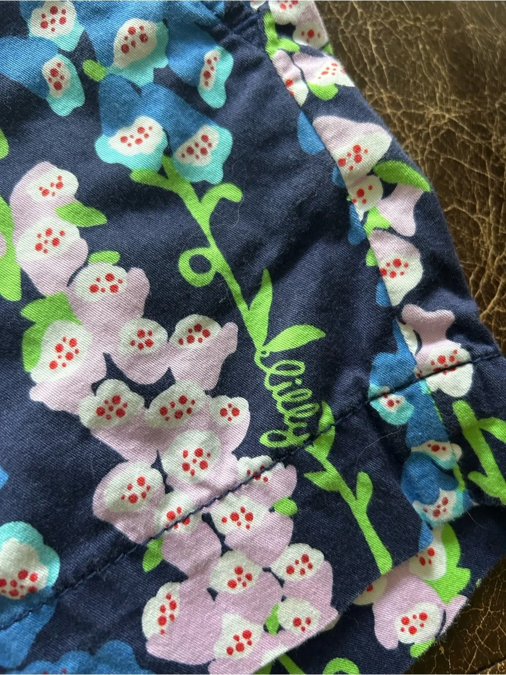Lilly Pulitzer Callahan Chico Shorts Floral Foxglove